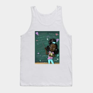 Black Girl and Positive Words Tank Top